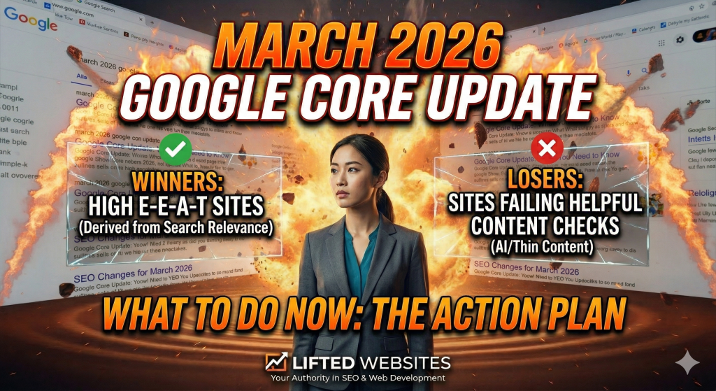 March 2026 Google core update ranking changes — winners, losers, and what to do now