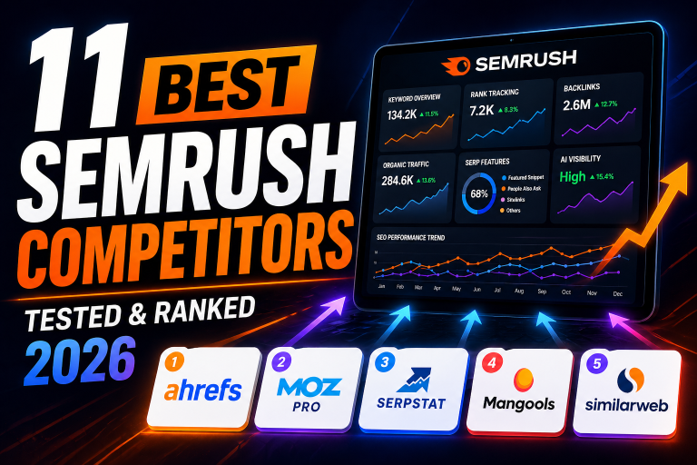 Semrush competitors and alternatives for SEO